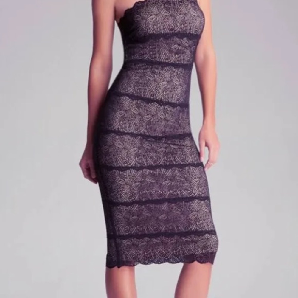 Strapless Bebe dress